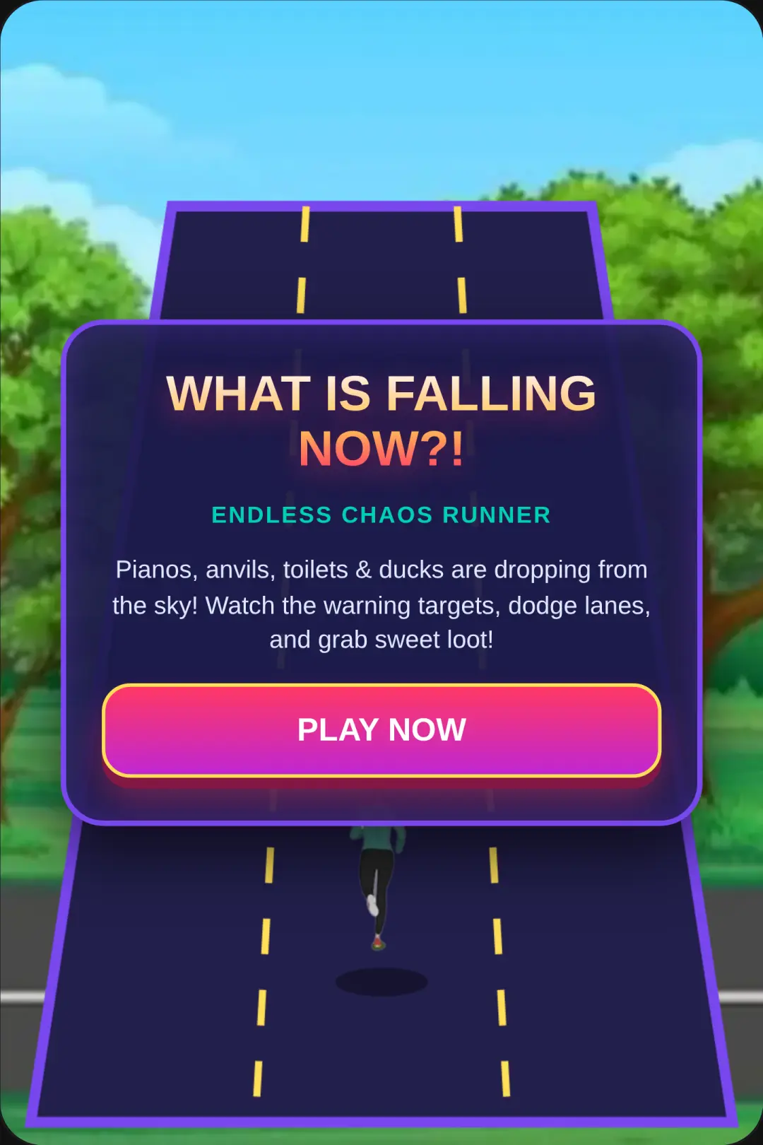 WHAT IS FALLING NOW?! cover