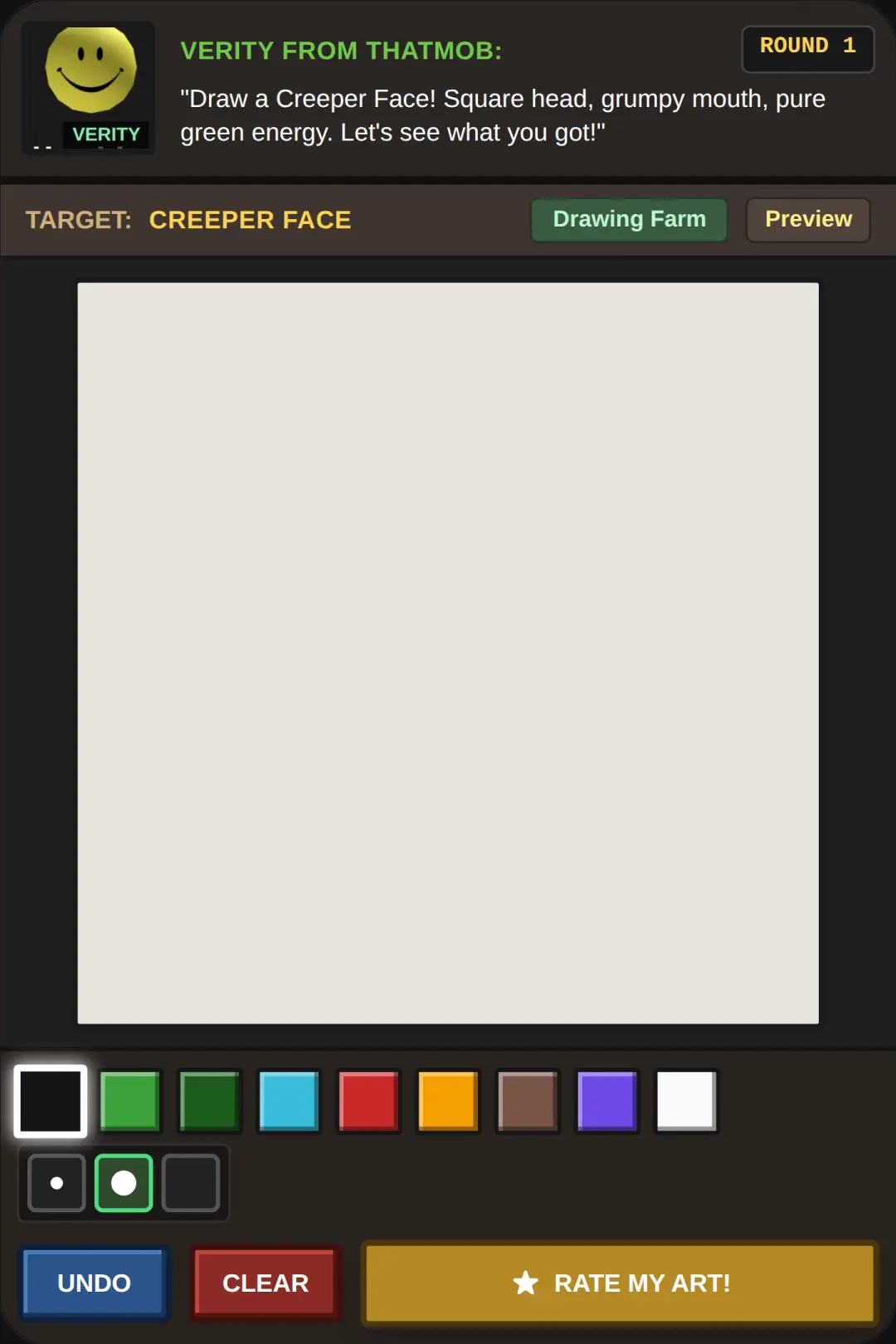 Minecraft Verity: Draw & Rate cover