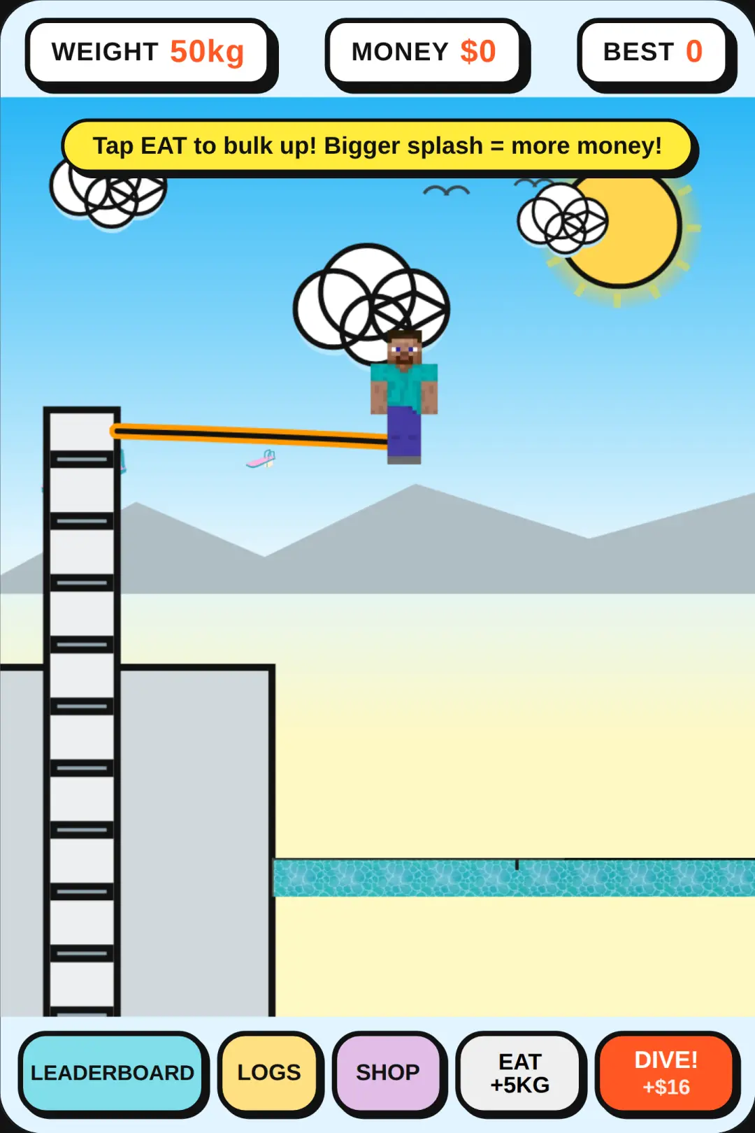 Stickman Diving Simulator cover