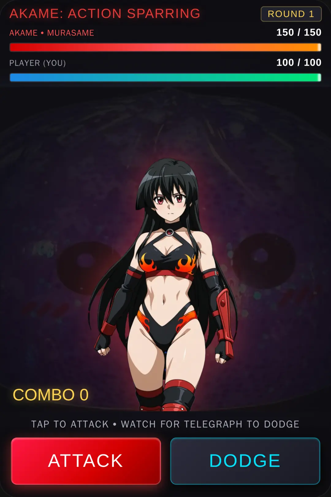 Akame: Action Sparring cover
