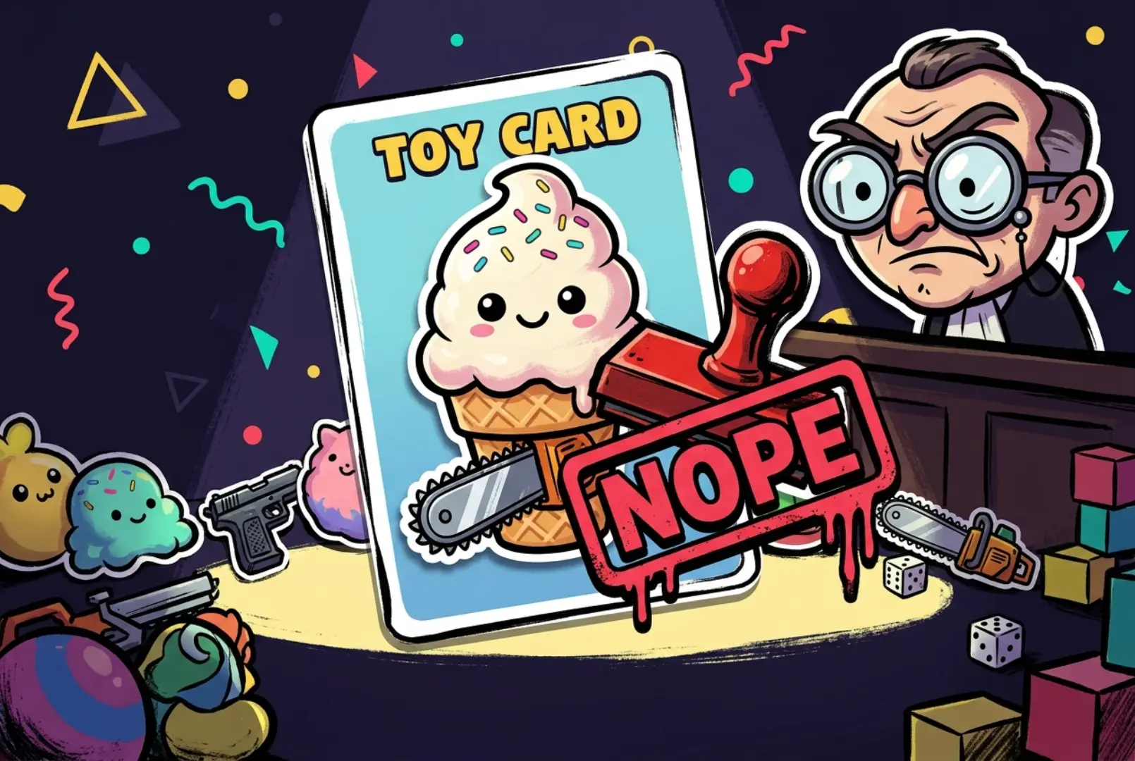 Tough Judge: Toy Edition