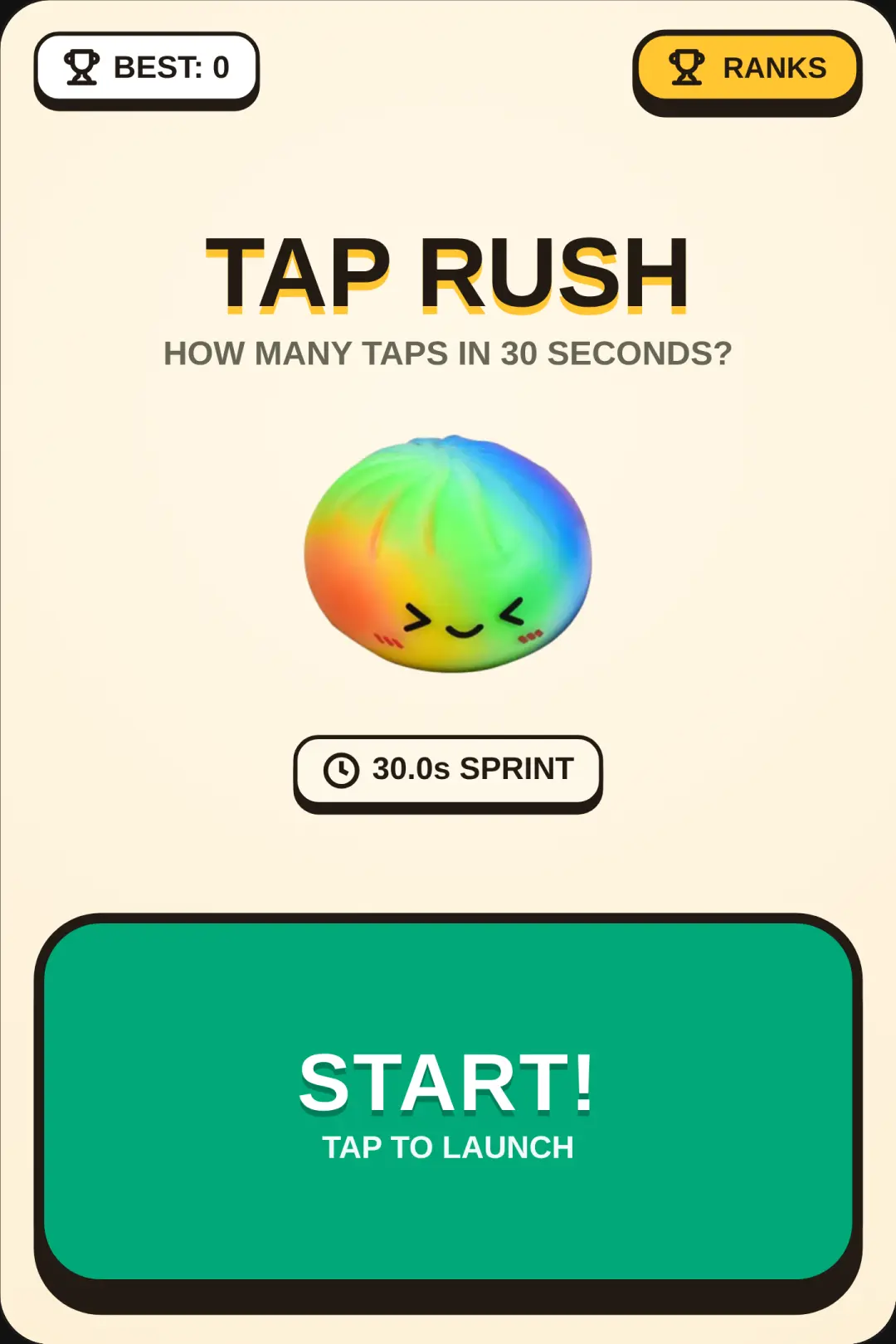 Tap Rush and tap tap fast and kill squishy cover
