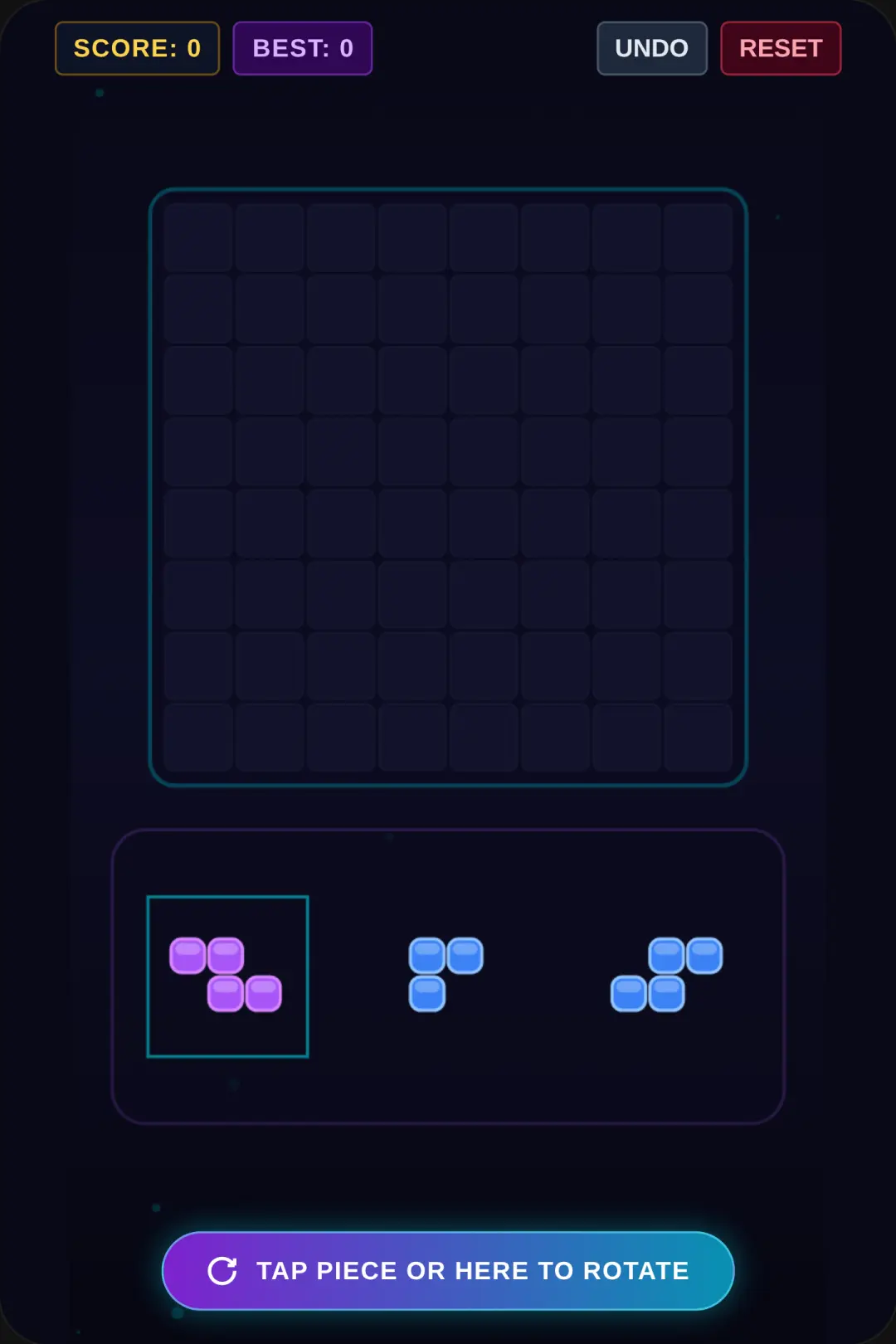 Neon Block Blast 100 cover