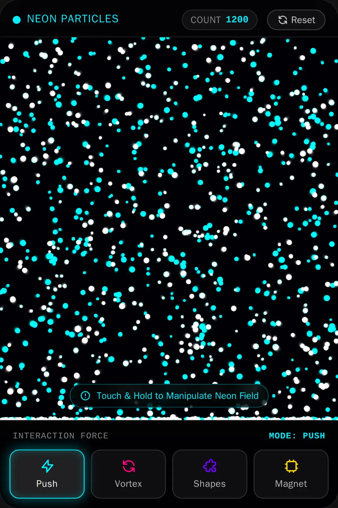 Neon Particle Sandbox cover