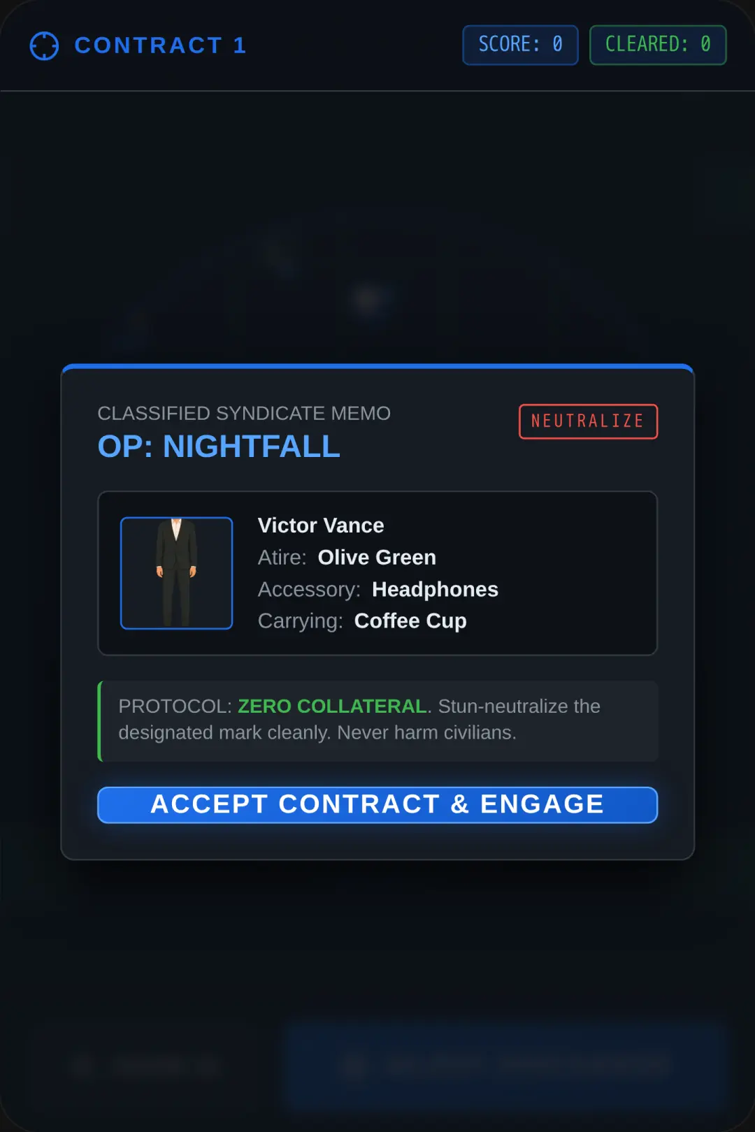 Silent Syndicate: Tactical Contract cover