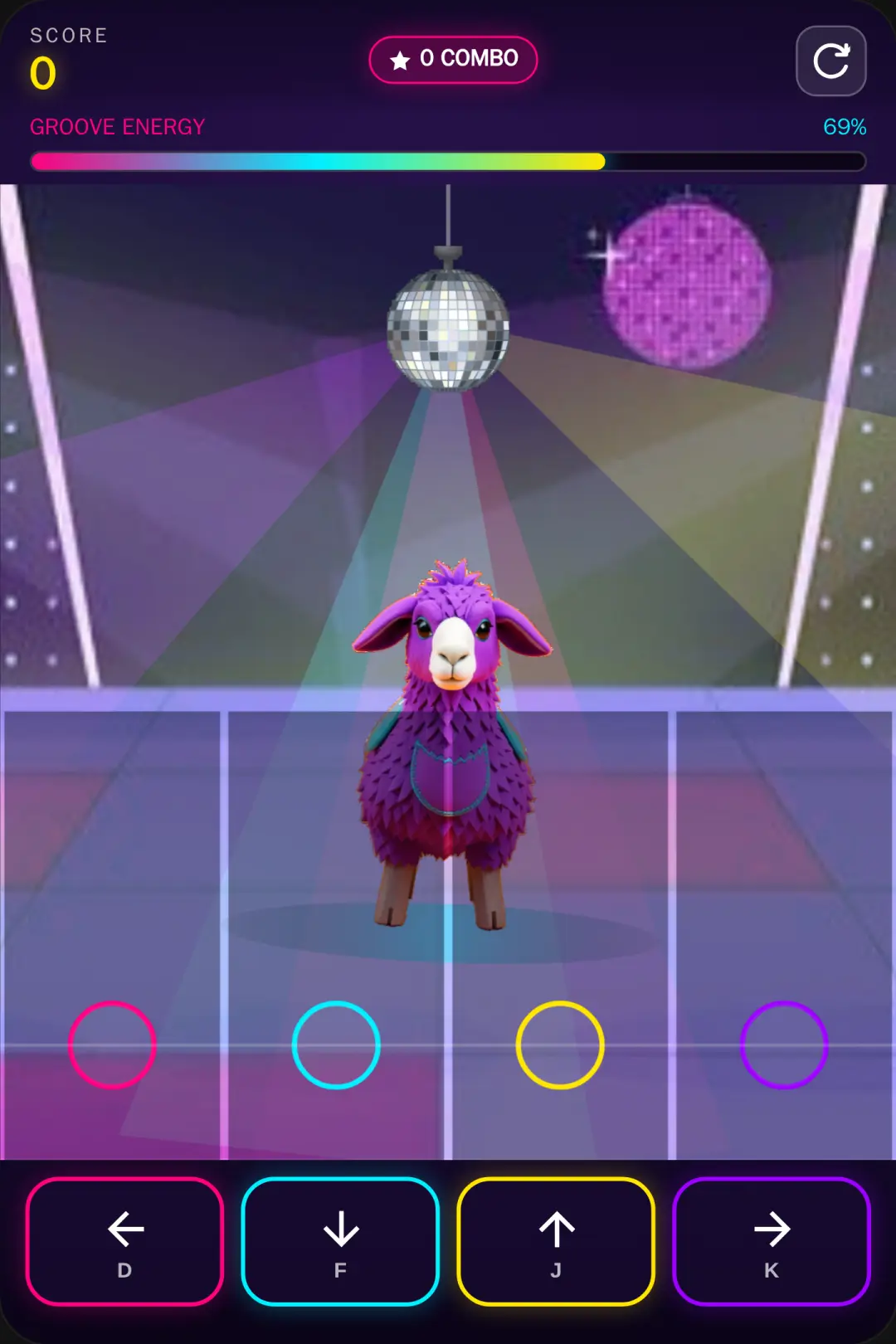 Disco Llama Rhythm cover