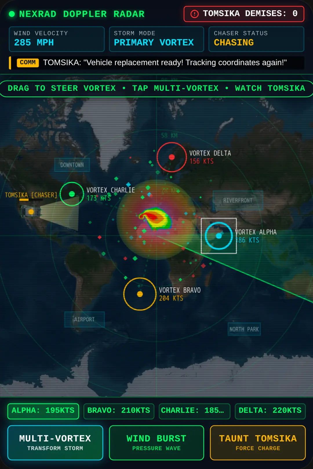 Radar Tornado: Multi-Vortex & Chaser Tomsika cover