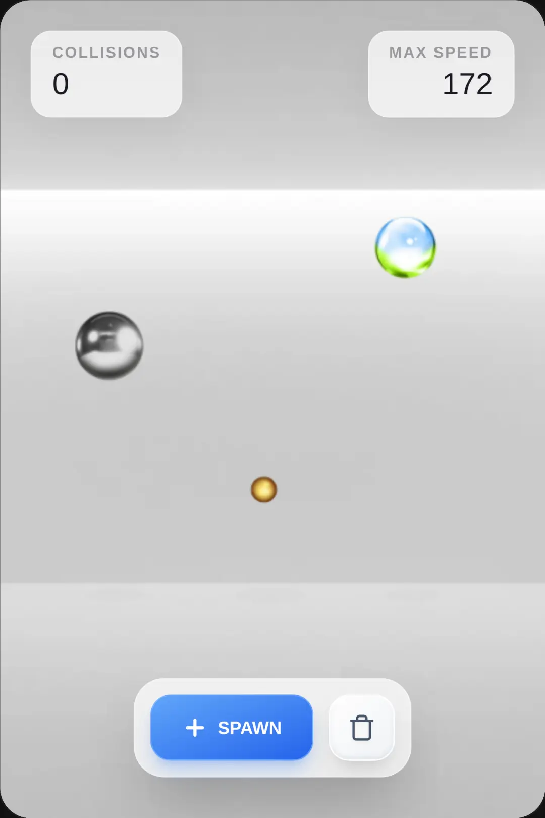 Reflective Spheres Sandbox cover