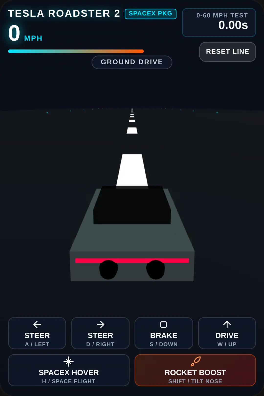 Tesla Roadster 2 — SpaceX Airfield Trials cover