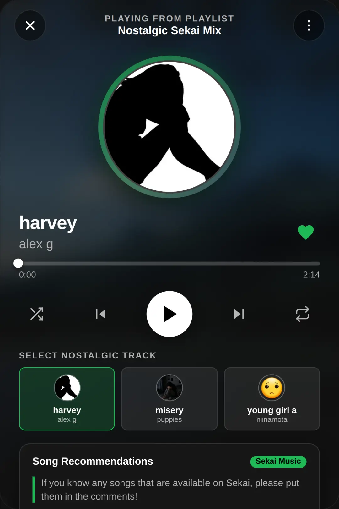 Spotify - Nostalgic Tracks cover