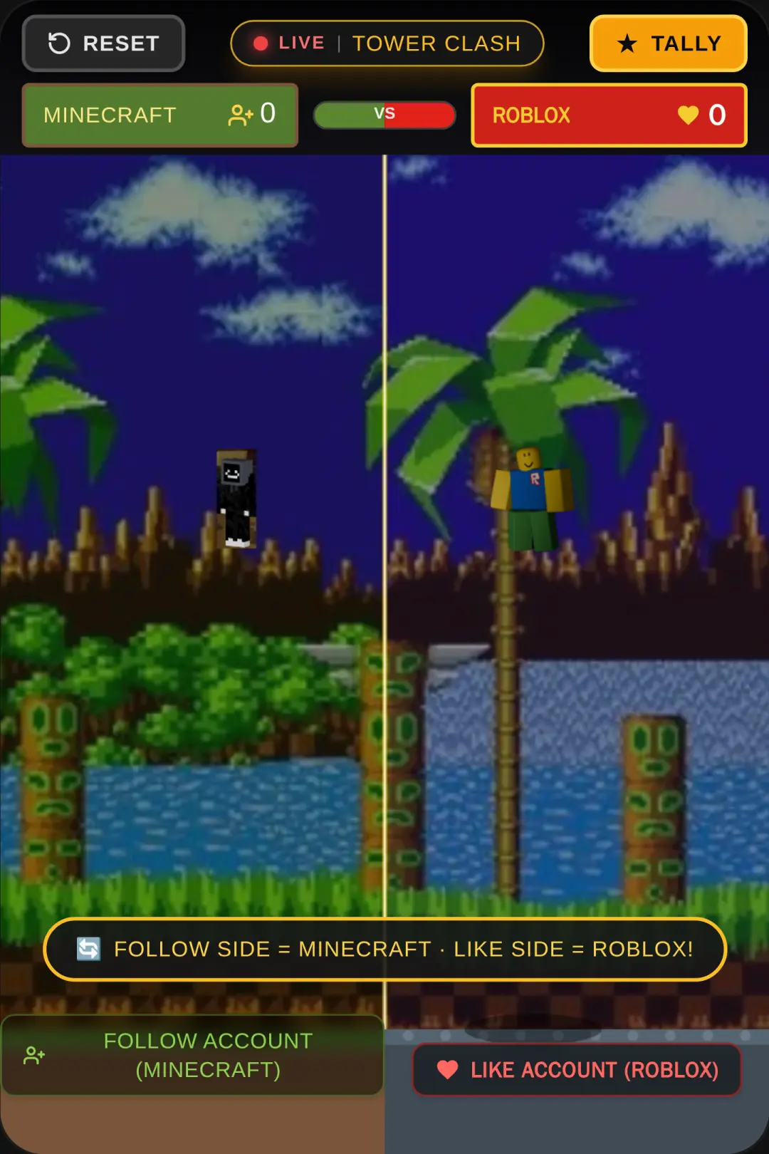 Minecraft vs Roblox: Tower Clash cover