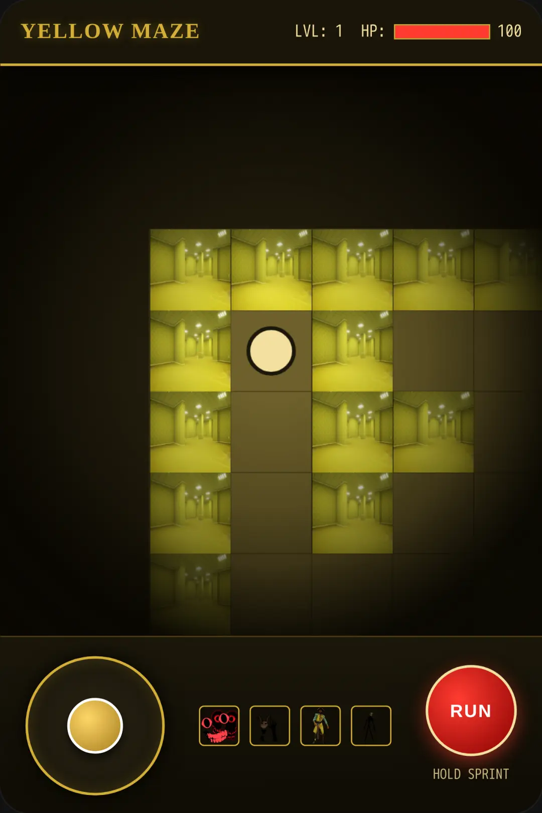 Yellow Maze Horror cover