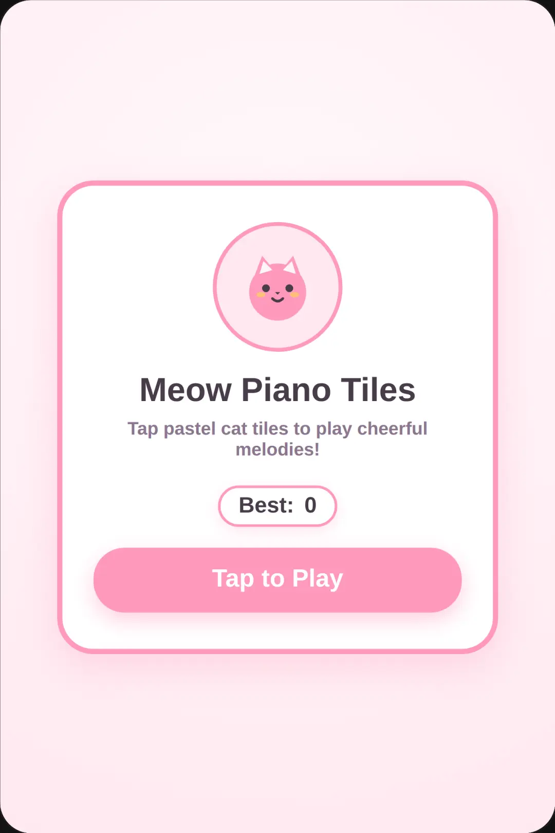 Meow Piano Tiles cover
