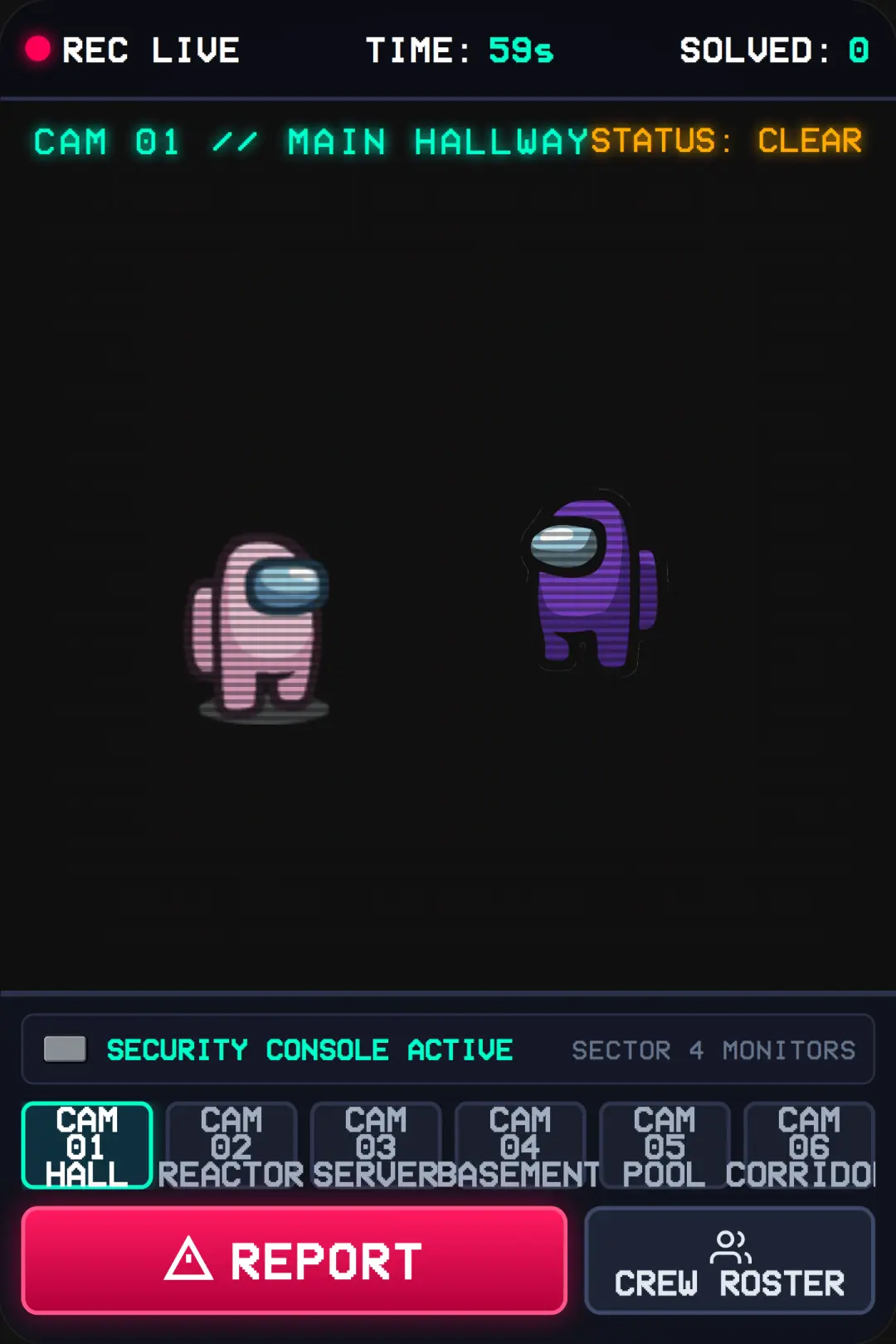 Among Us Security Monitor cover