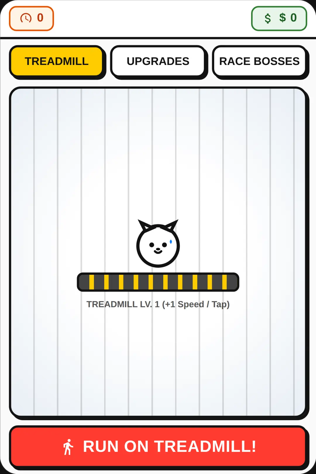 Battle Cats: Treadmill Speed Race cover