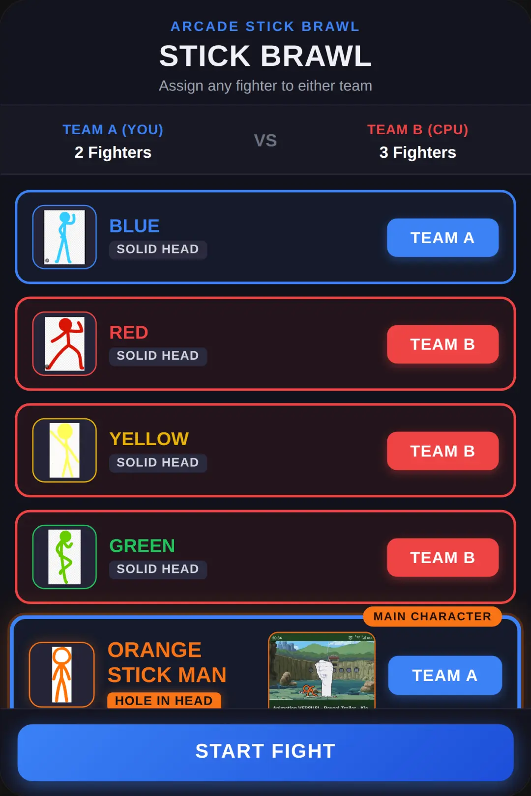 Stickman Team Brawl cover