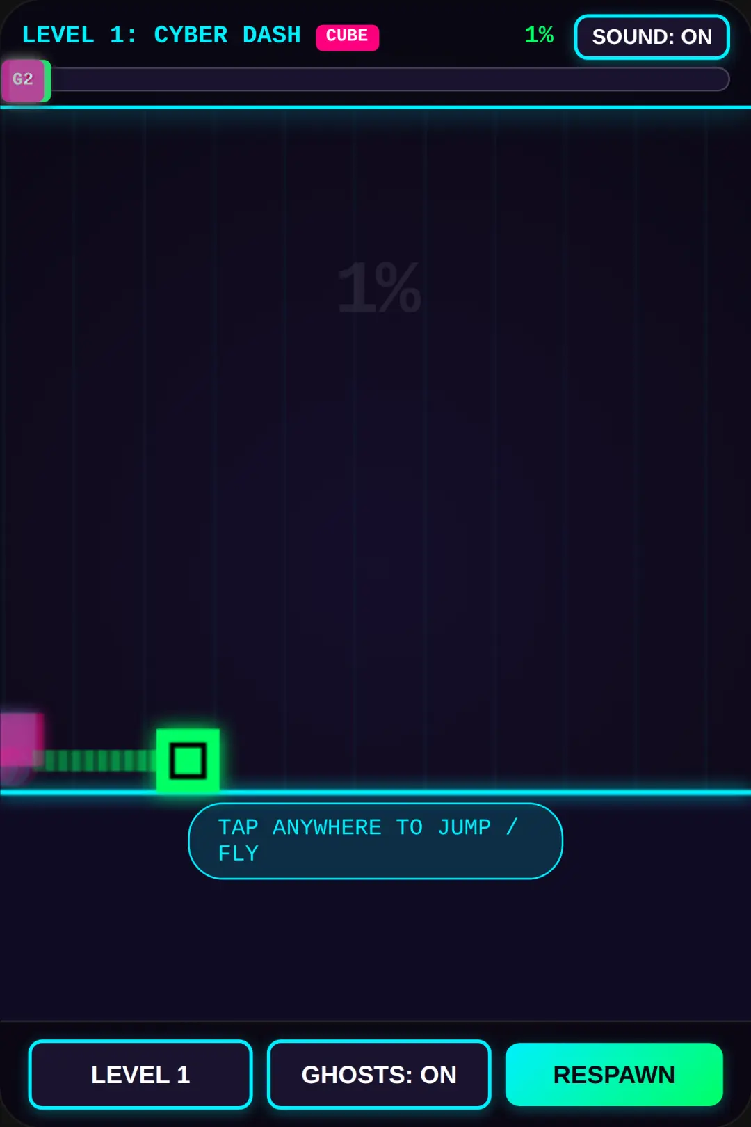 Geometry Dash Ghost Race cover