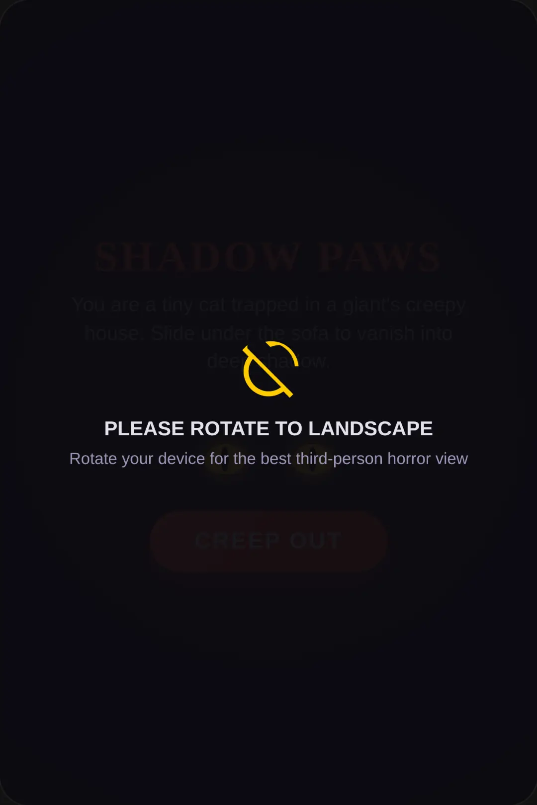 Shadow Paws: Creepy House cover