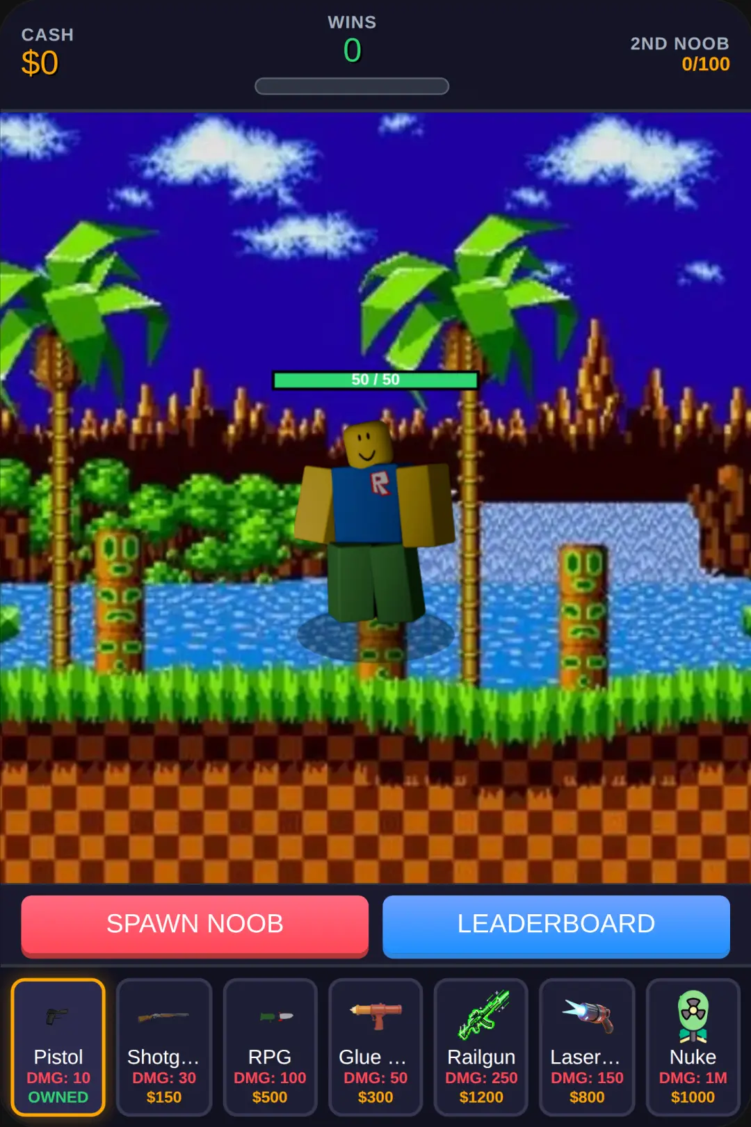Noob Smasher: Clicker Arena cover