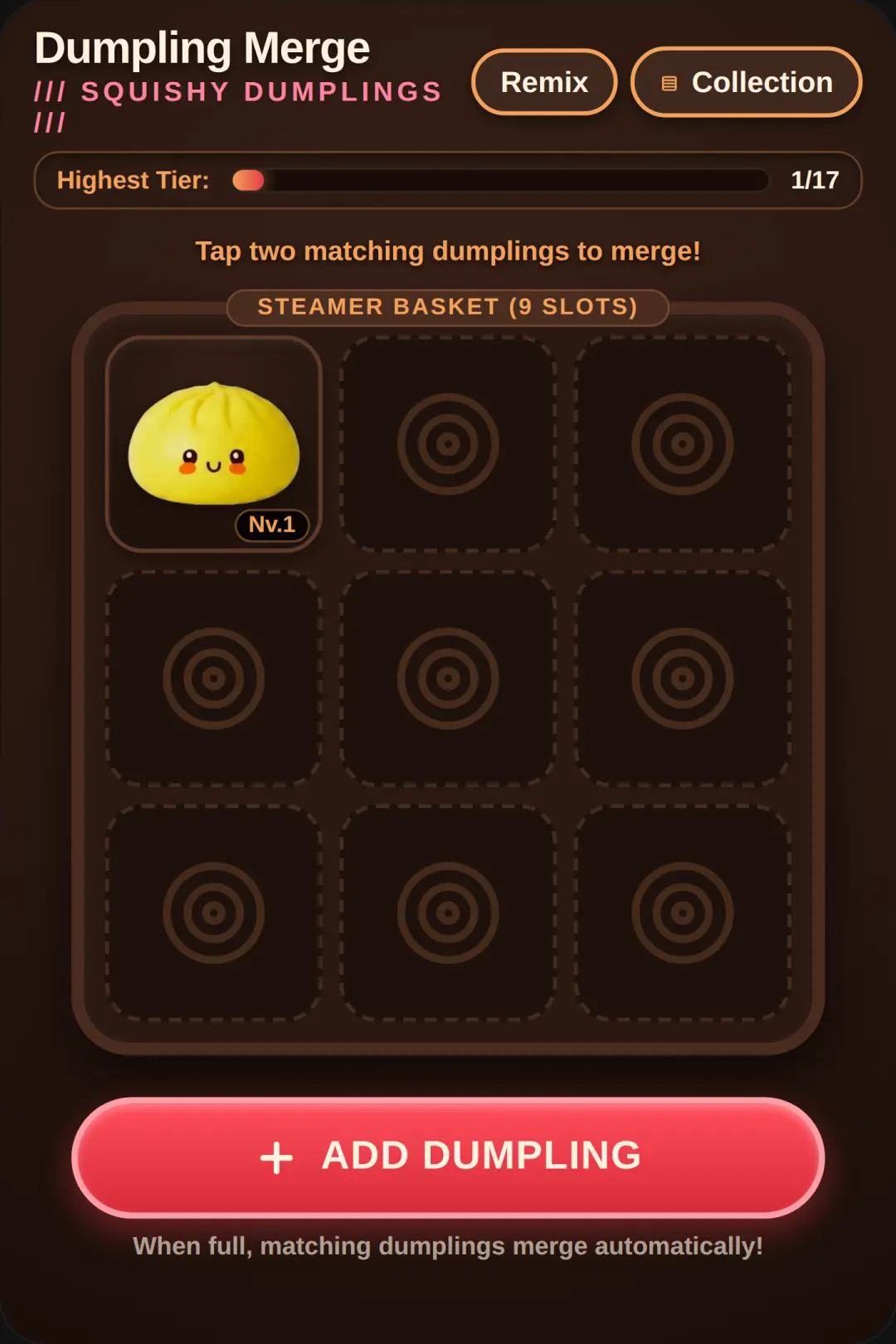 Dumpling Merge cover