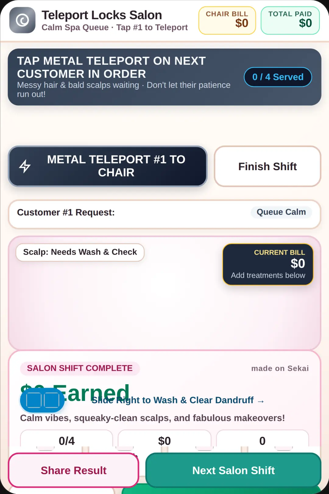 Teleport Salon: Messy to Marvelous cover