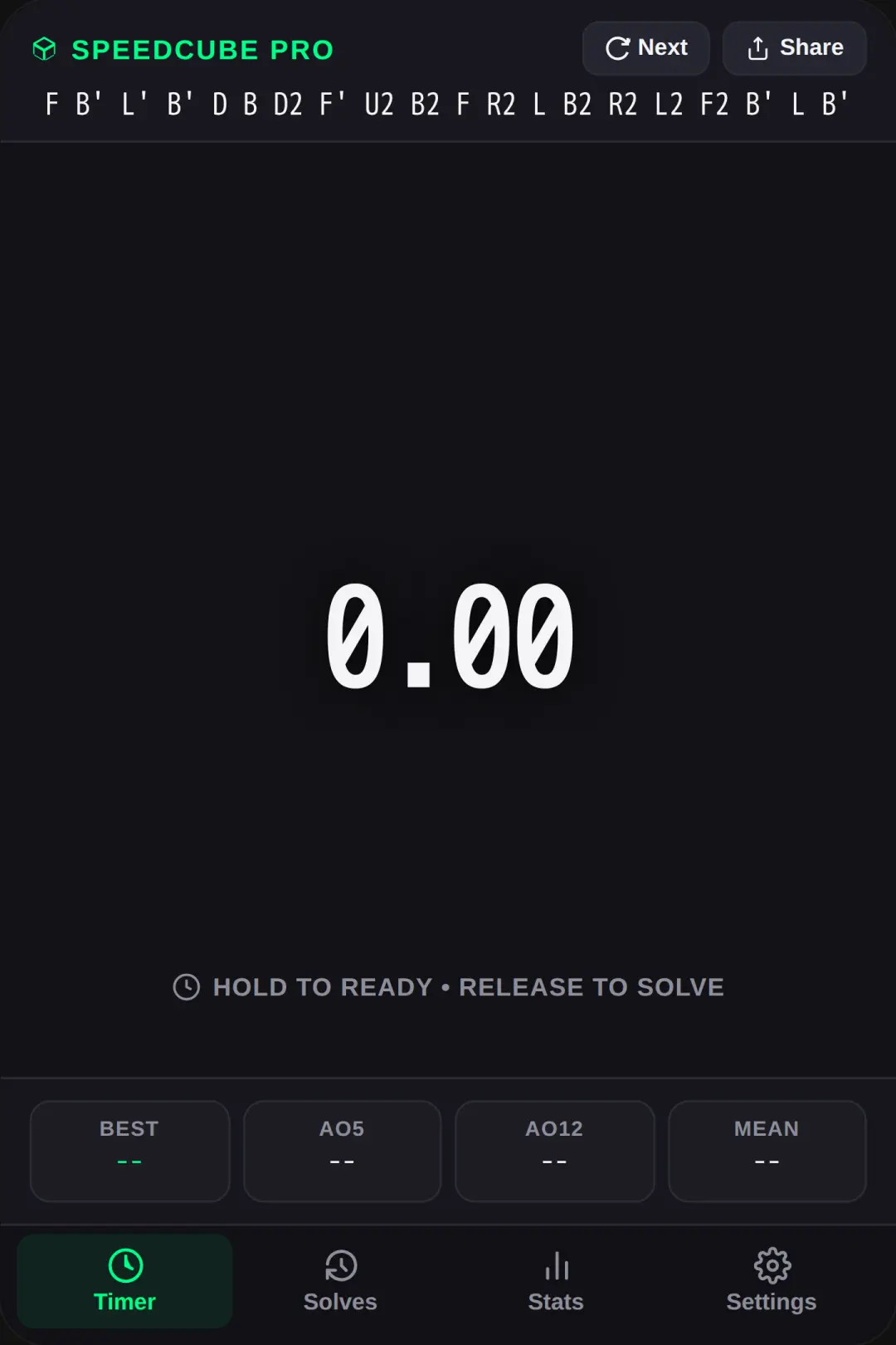 SpeedCube Pro Timer cover