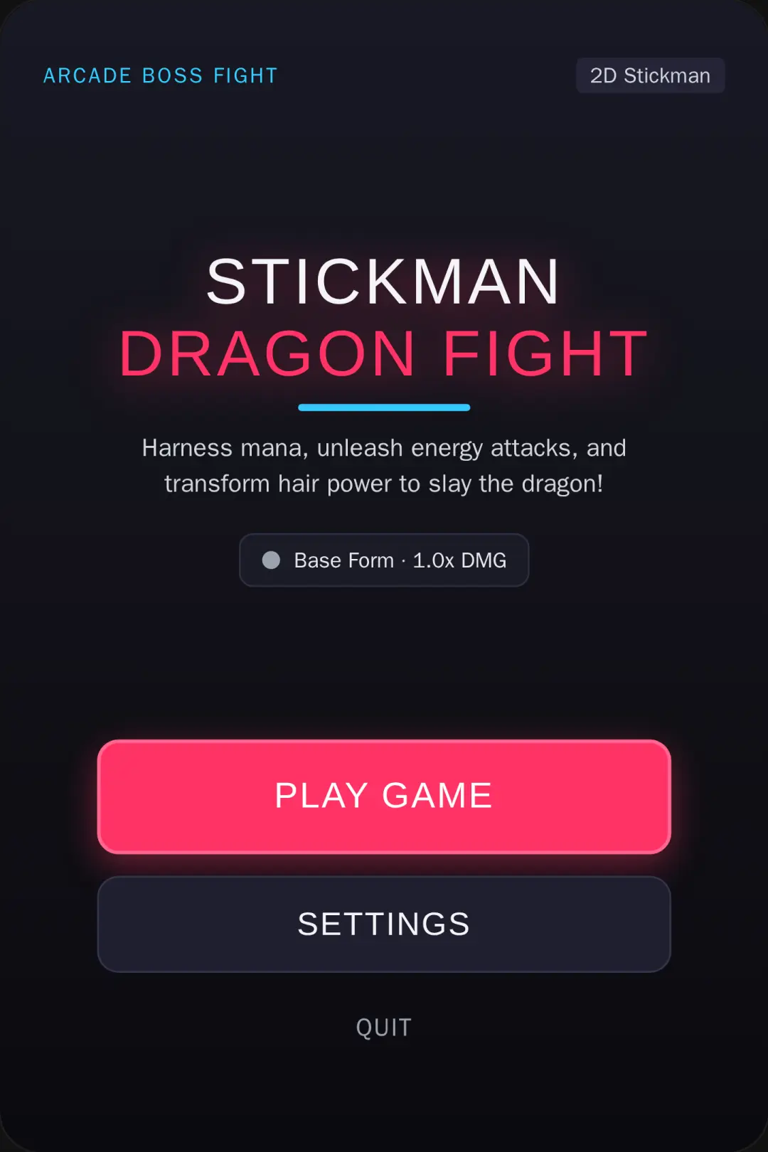 Stickman Dragon Fight cover
