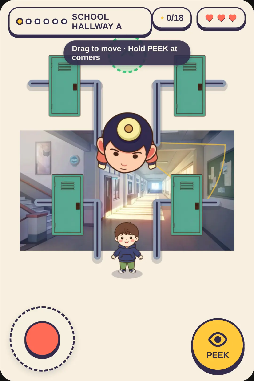 Peekaboo Hallways cover