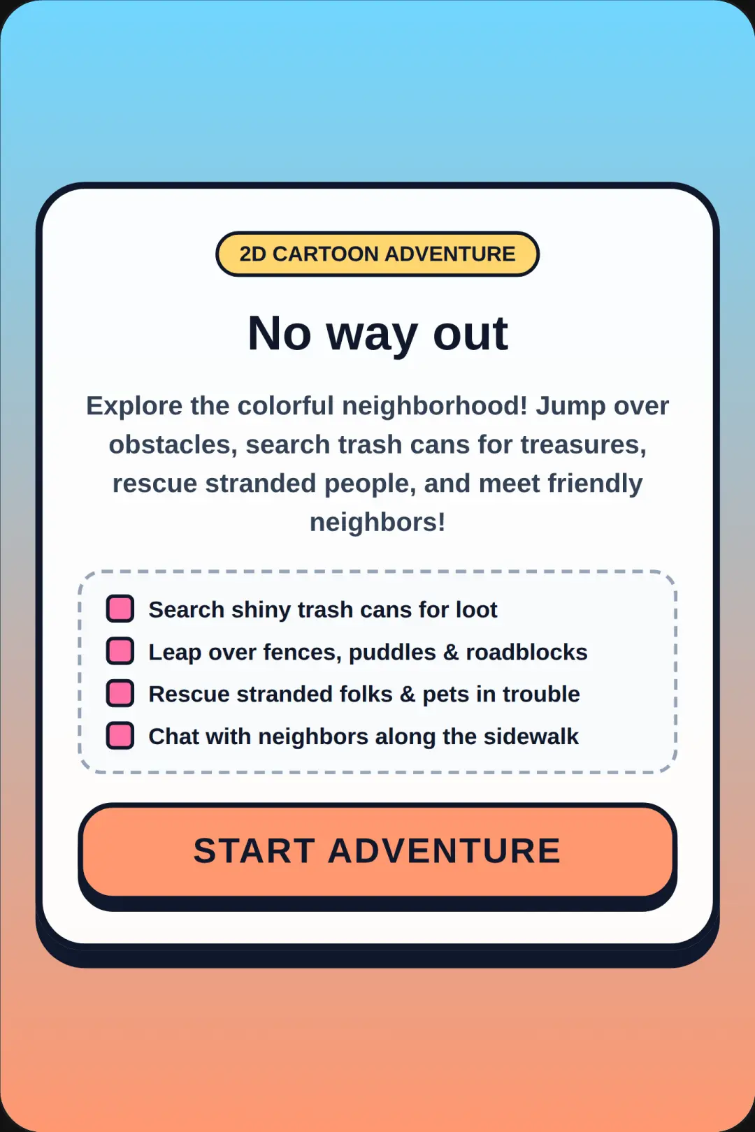 Neighborhood Adventure: Rescue & Discover cover