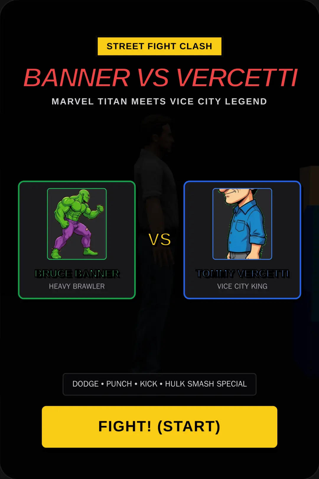 Banner vs Vercetti: Street Brawl cover