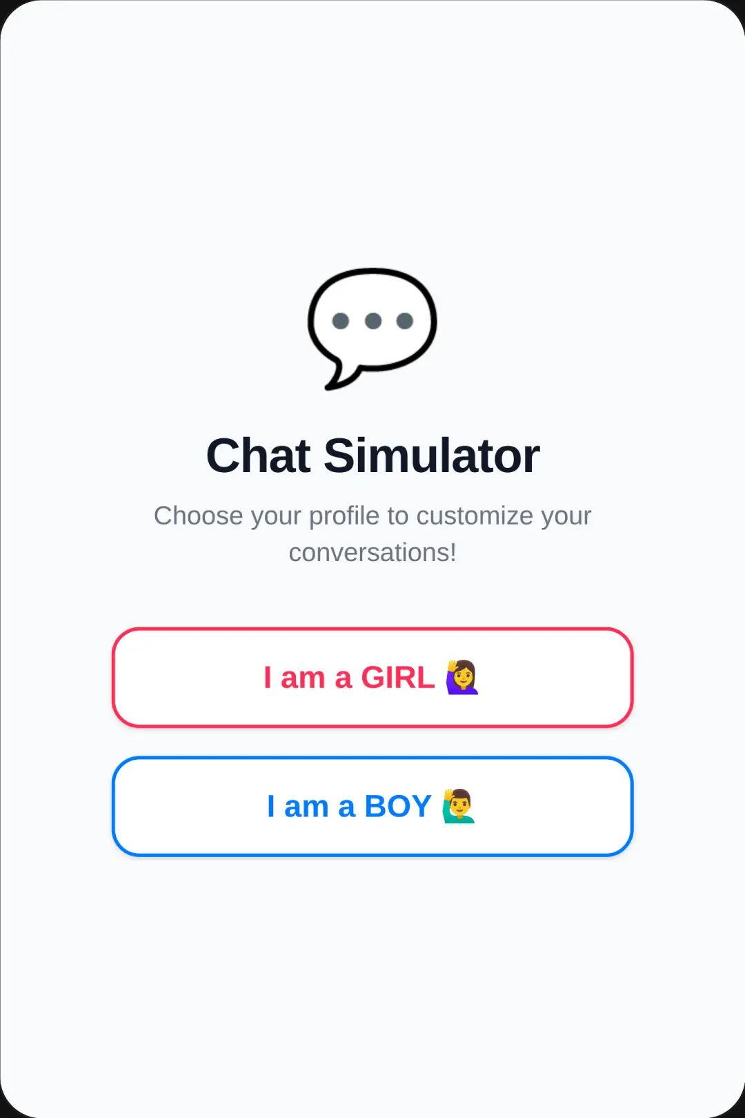 Chat Simulator cover