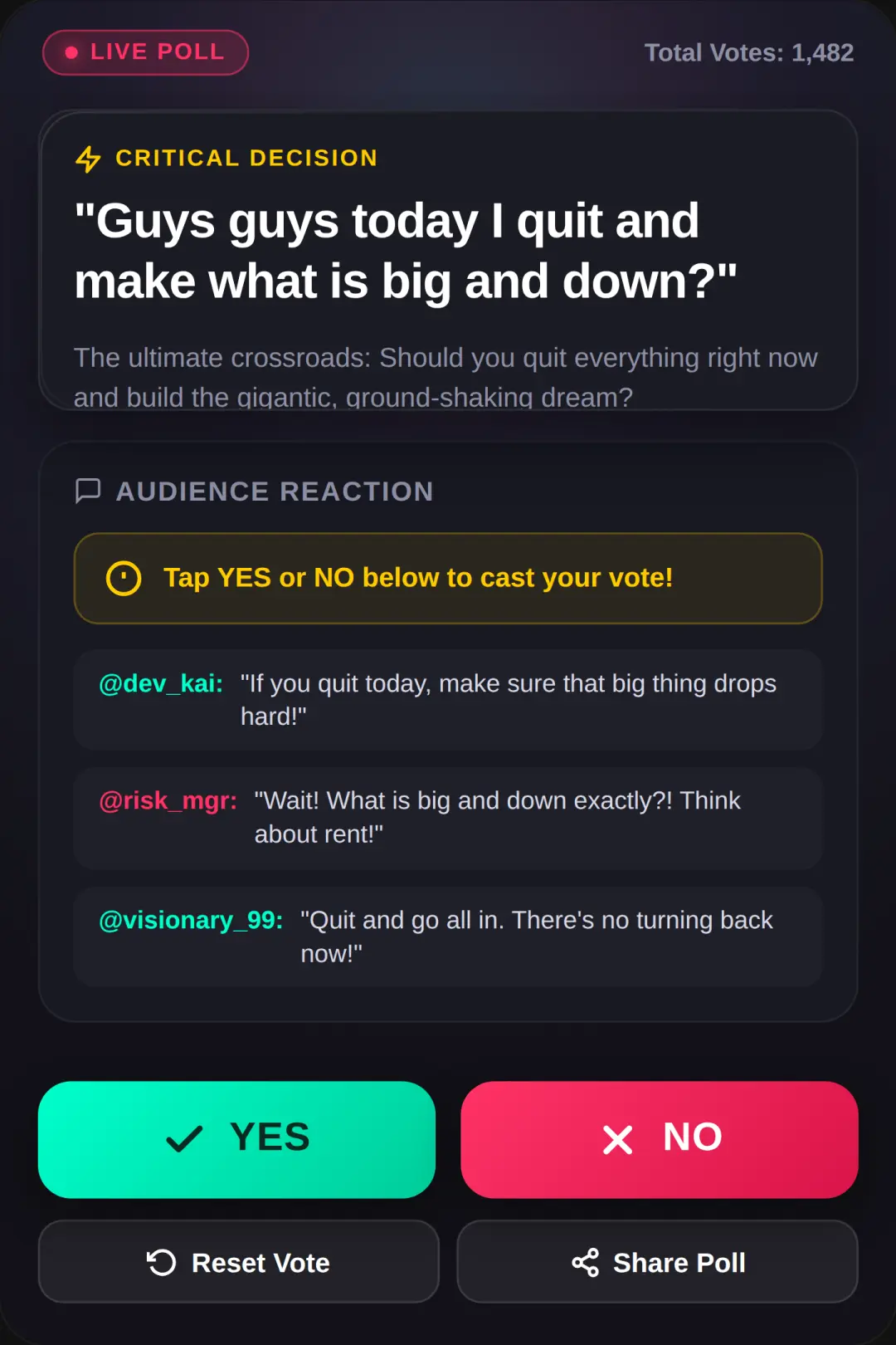 The Big Decision Poll cover