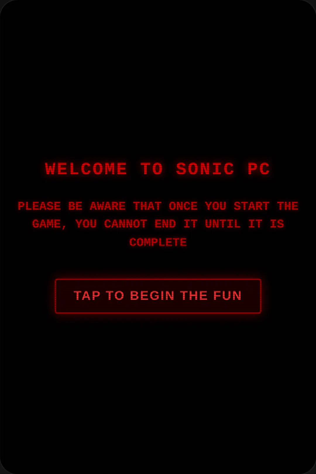Sonic PC Port Remake: The Cursed Run cover