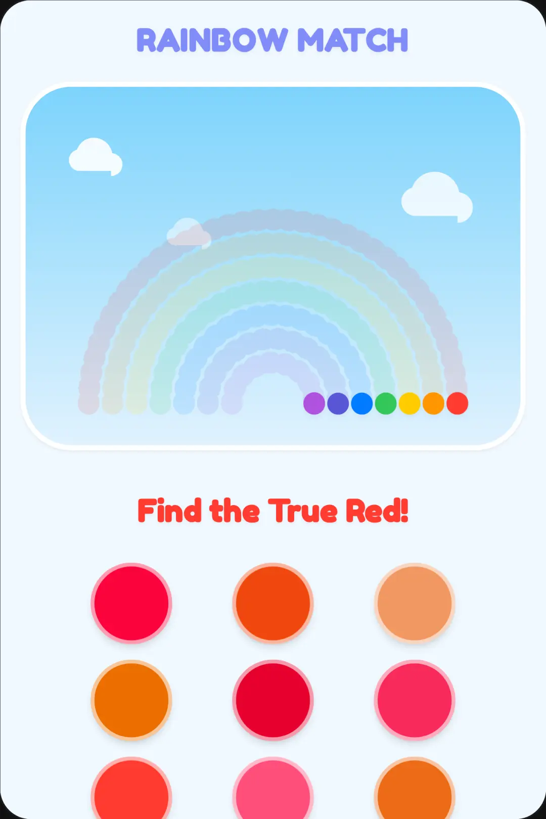 Rainbow Match cover