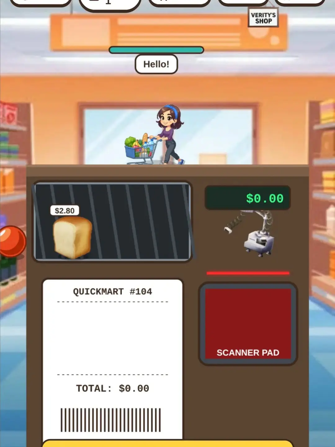 QuickMart Cashier Simulator cover