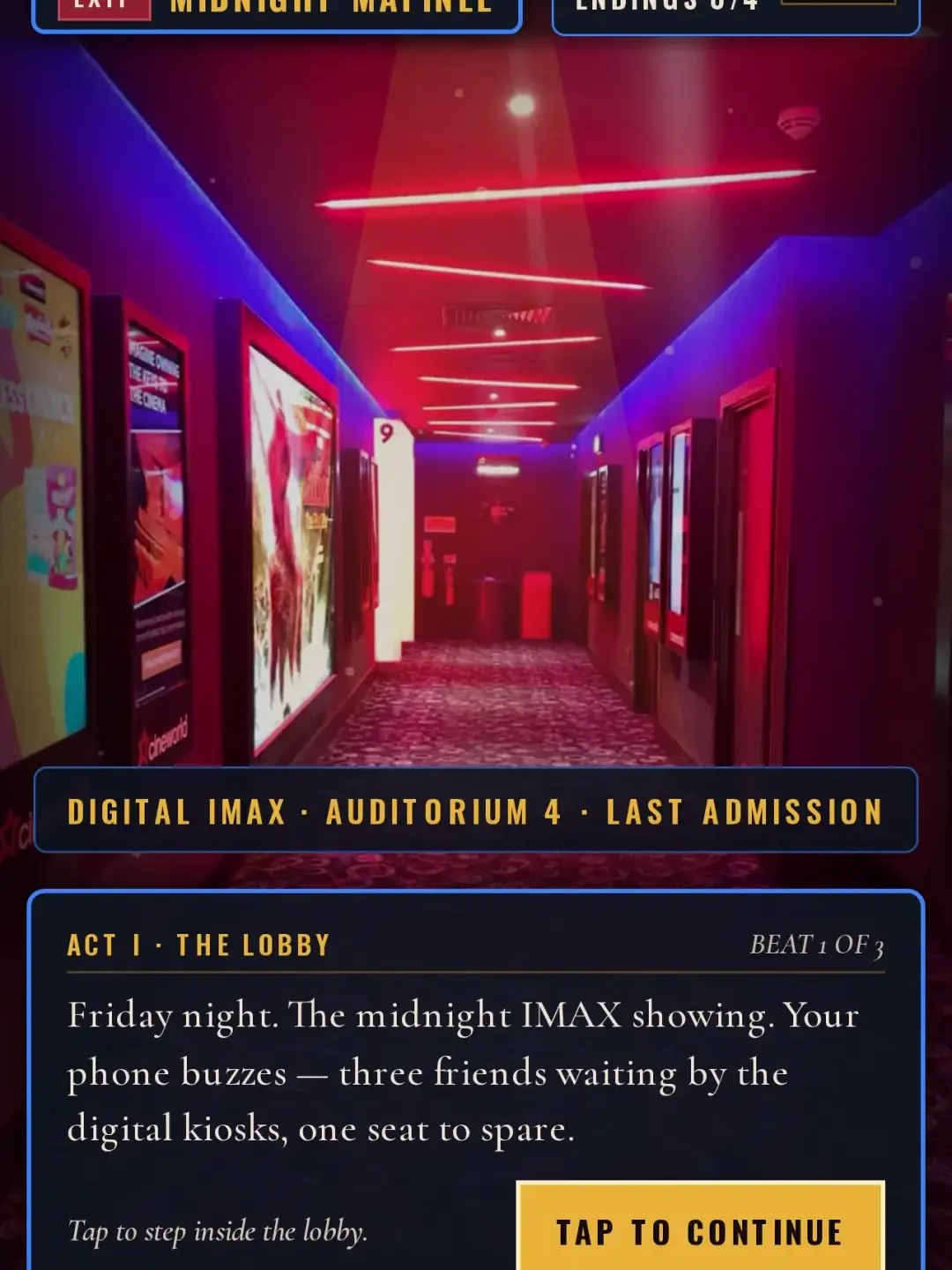 Movie night cover