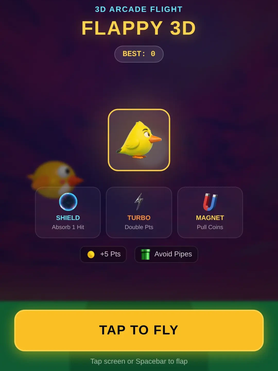 3D Flappy Bird cover