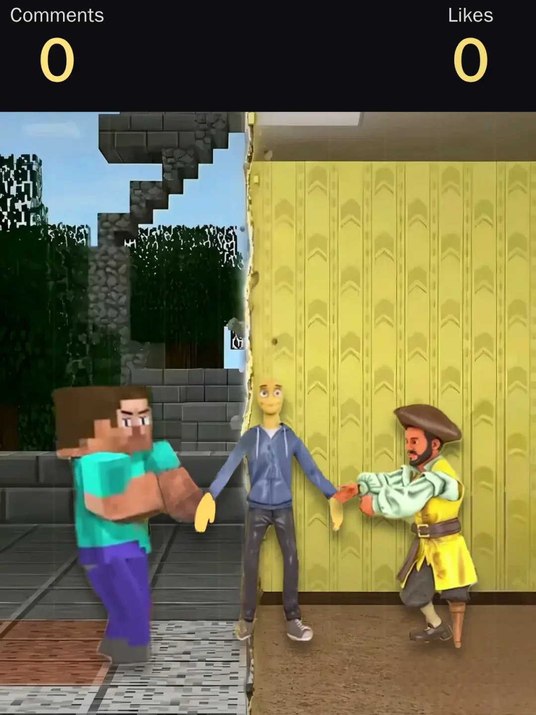 Live Battle: Minecraft vs Backrooms cover