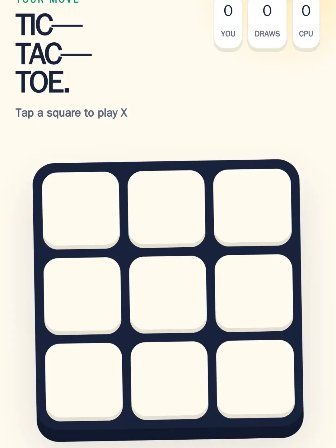 Tic-Tac-Toe cover