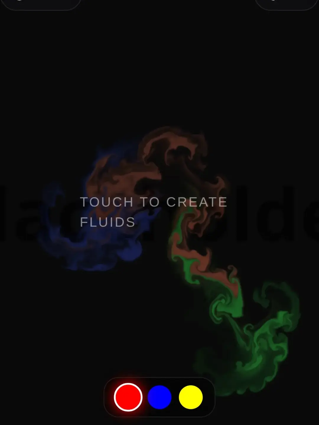 Neon Fluid Sandbox