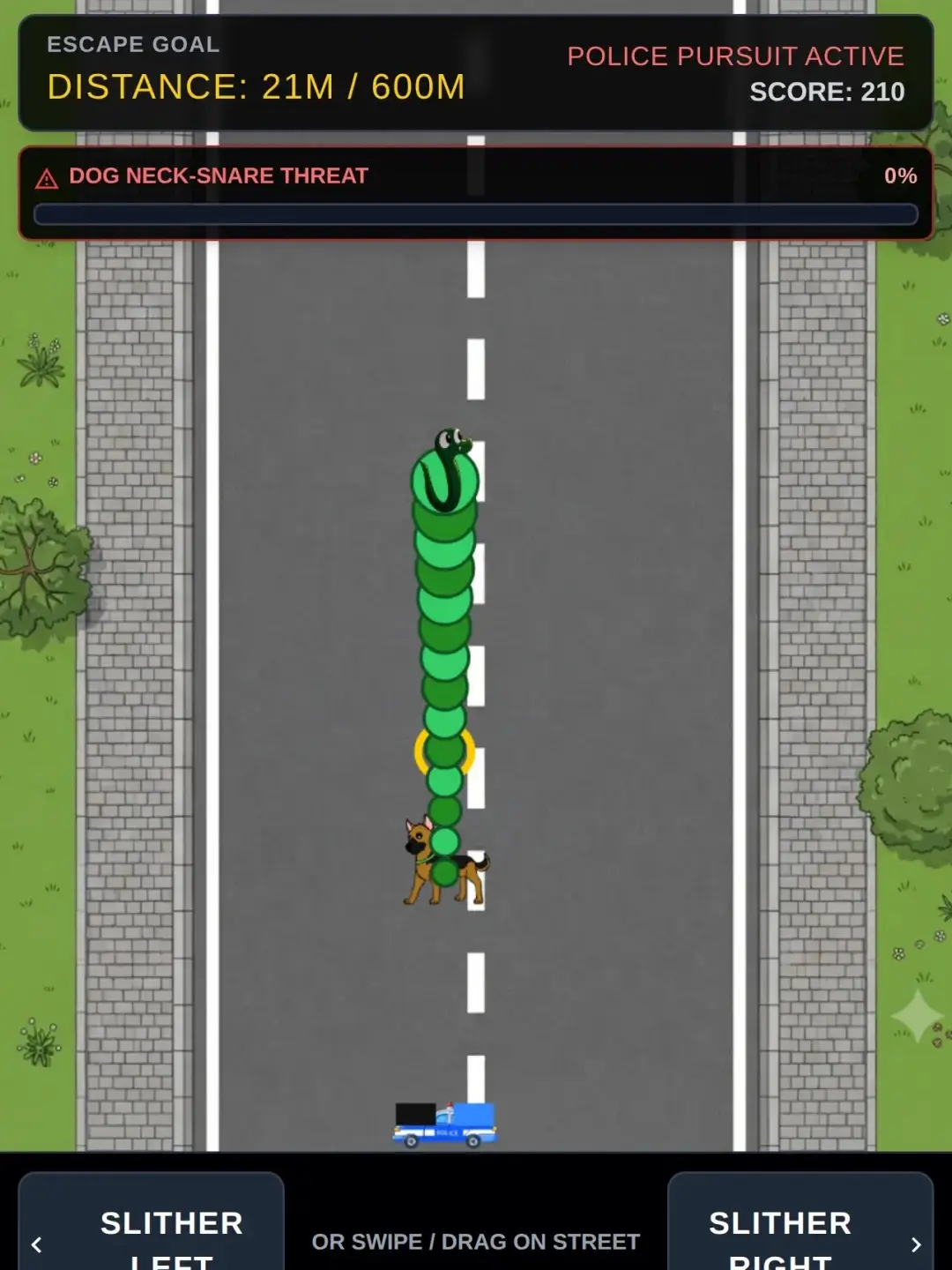 POLICE SNAKE CHASE cover
