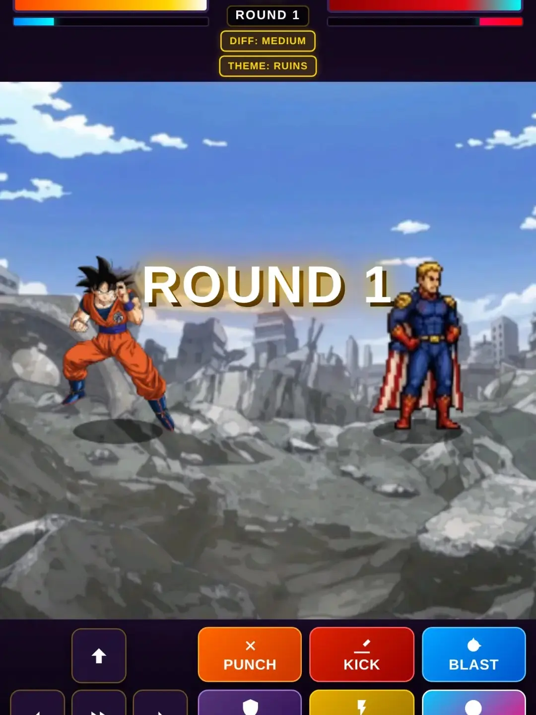 Super Saiyan Goku vs Homelander cover