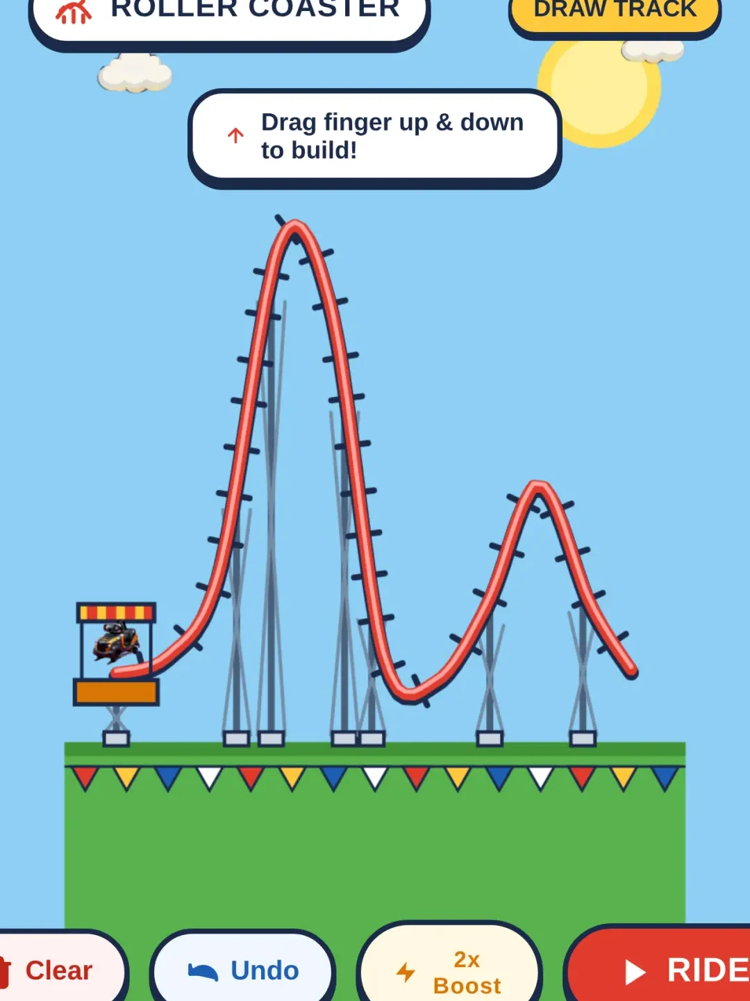 Roller Coaster Builder & Ride cover