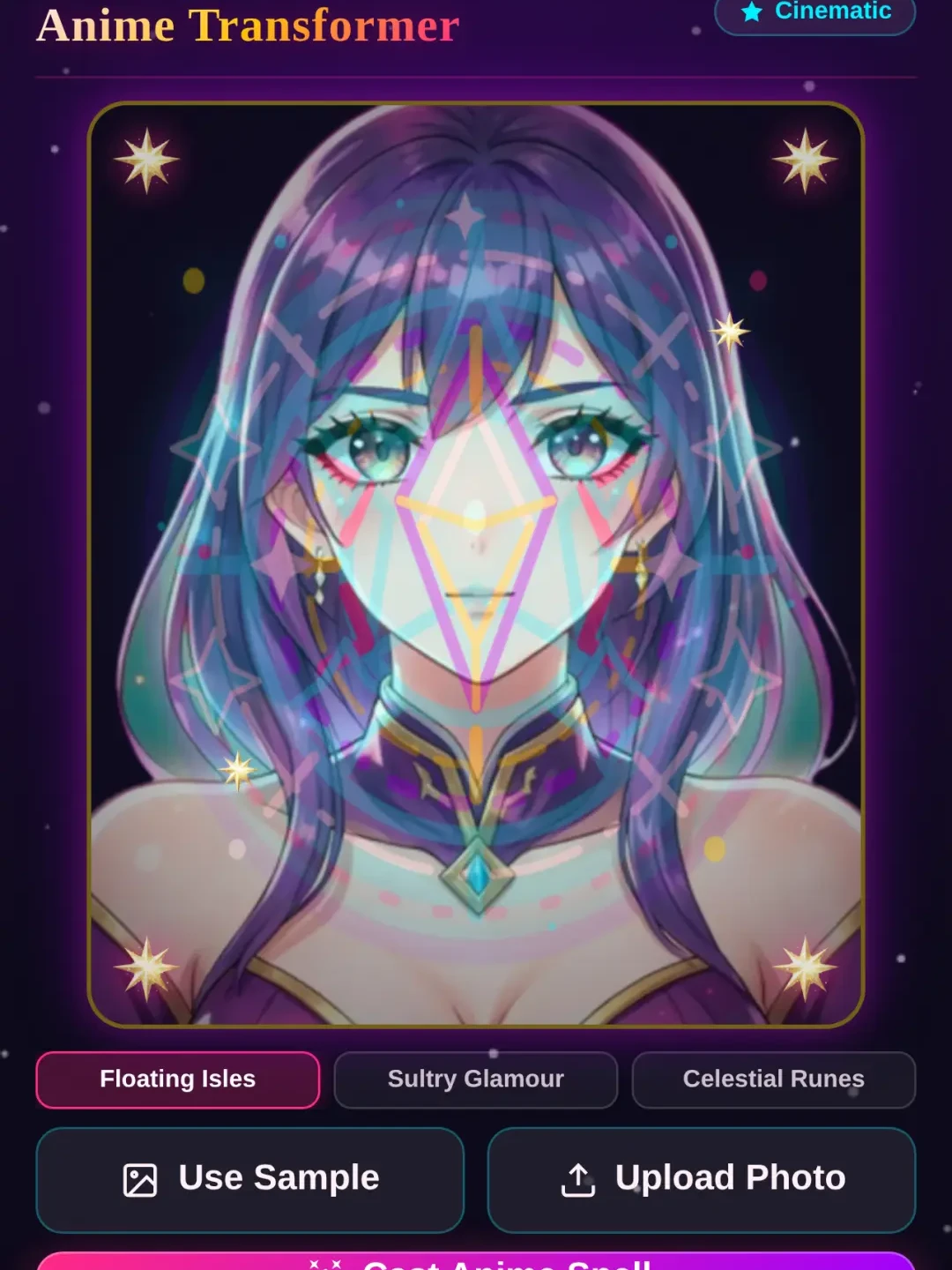 Anime Fantasy Transformer cover