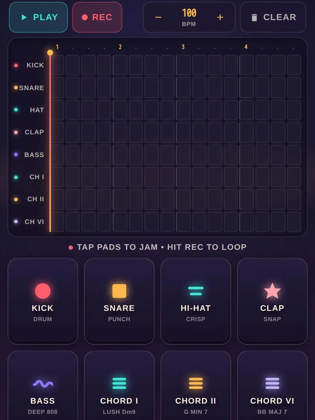 Beat Pad — Synthwave Loop Studio cover