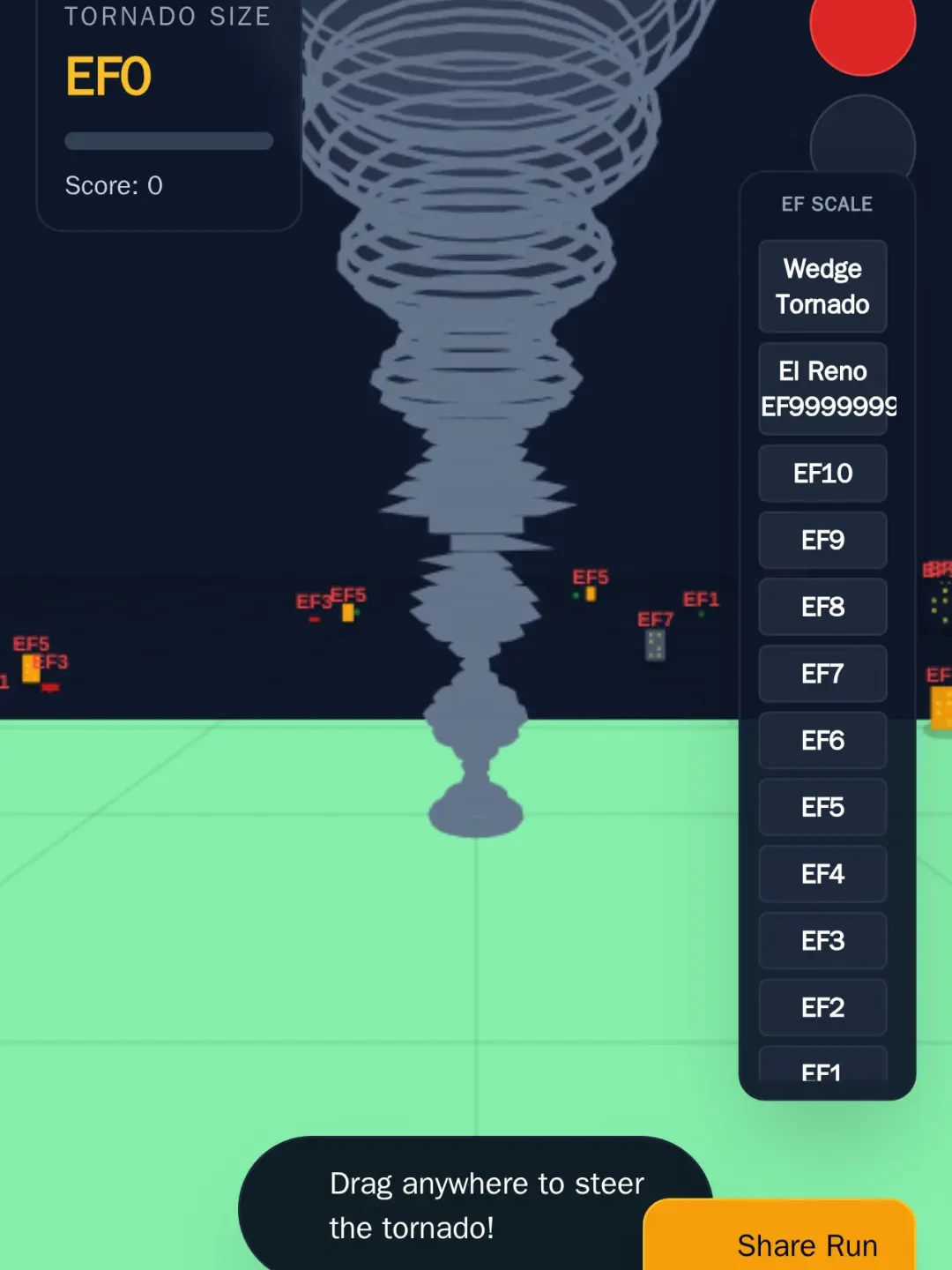 Tornado Evolution: wedge sandbox cover