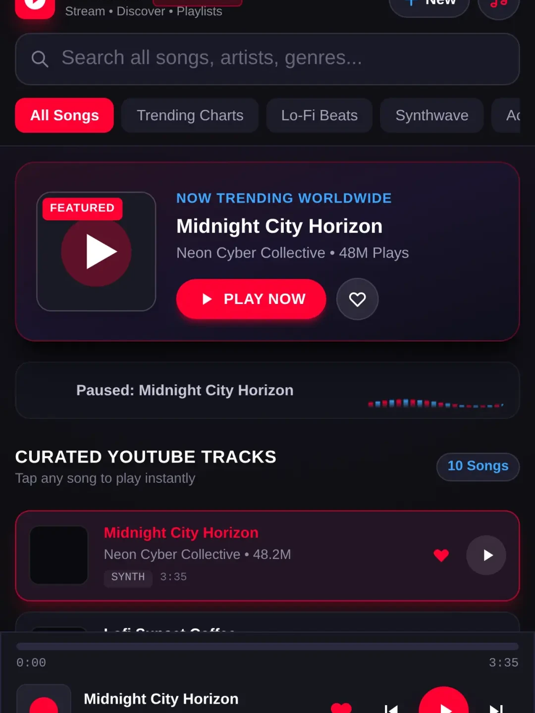YT Music Unlimited cover