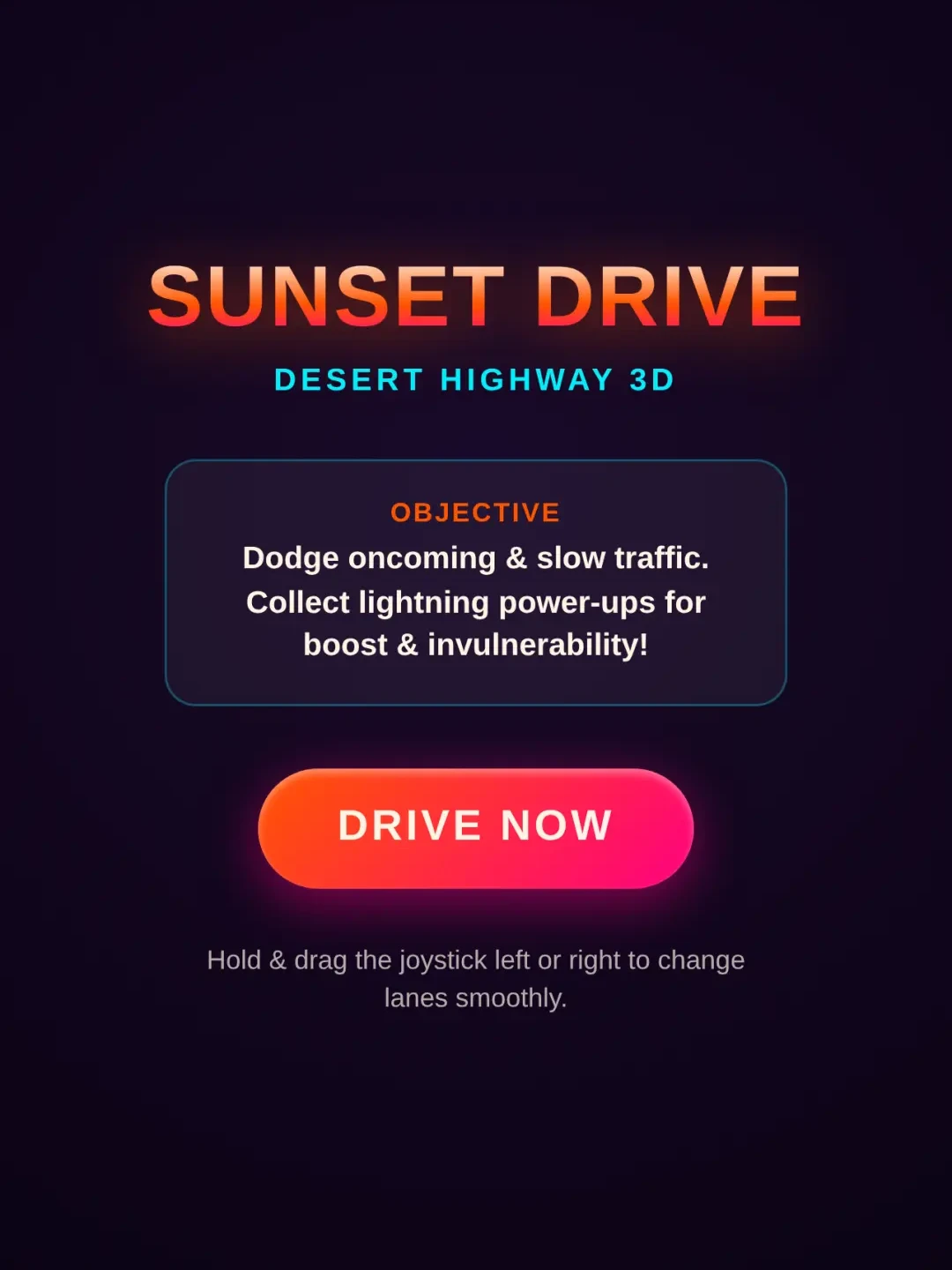 Desert Sunset 3D - BETA cover