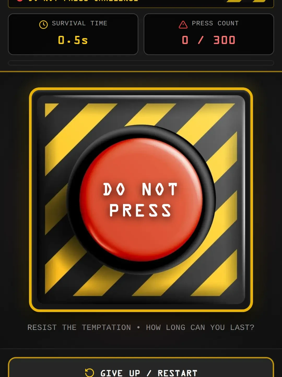 Don't Press The Button Challenge. PRANK 😆😂 cover
