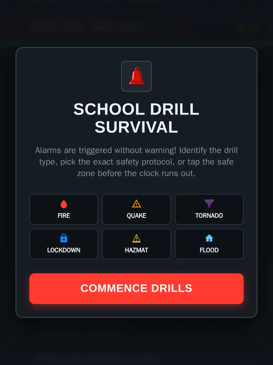 School Drill Survival cover